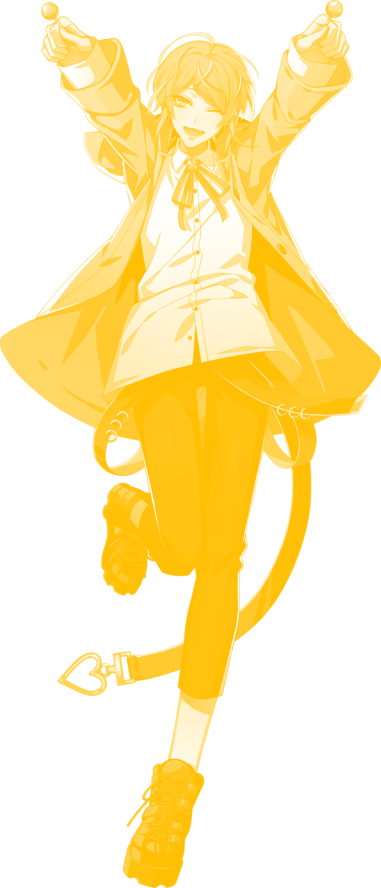 さ*中様 ヒプマイ メタライズアート 飴村乱数 ヒプノシスマイク クリア