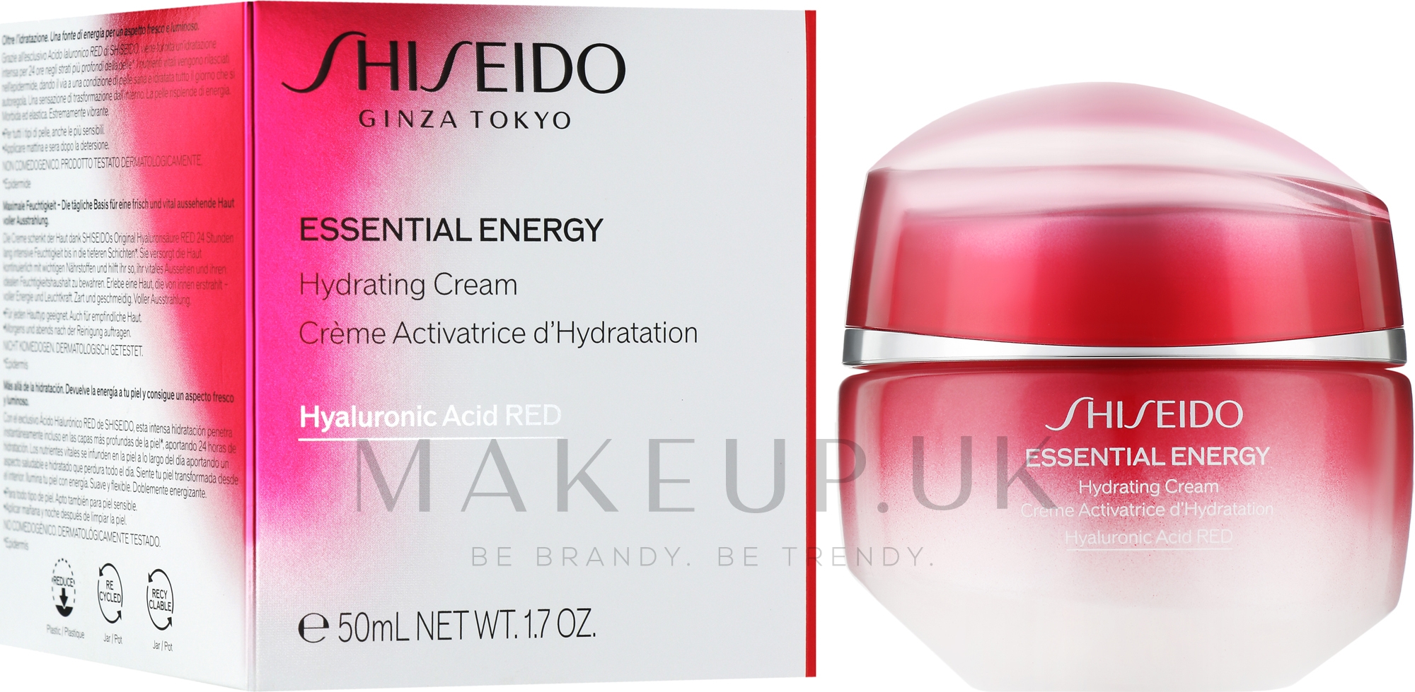 Moisturizing Face Cream with Ginseng Root Extract - Shiseido