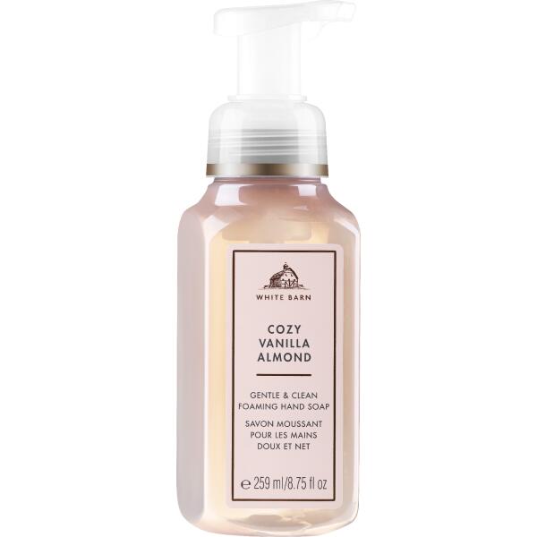 Bath & Body Works Cozy Vanilla Almond Gentle Clean Foaming Hand
