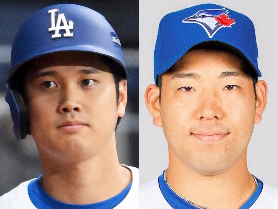 公式 菊池雄星 トロント・ブルジェイズ時代 ボブルヘッド 大谷翔平