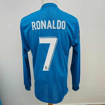 Real Madrid 2018 Ronaldo 7 シャツ M 2017-18 Real Madrid Home Shirt