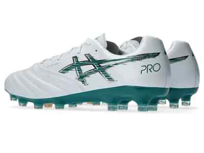 ASICS Soccer Cleats DS LIGHT X-FLY PRO 3 White/Rainy Lake 1101A072