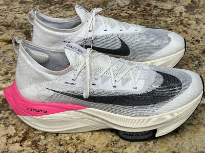 Nike Air Zoom Alphafly Next% Eliud Kipchoge White Pink Blast
