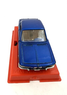 VTG MEBETOYS Gran Super BMW-2000 Coupe Sport Blue Car A17 Italy