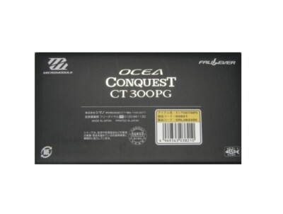 Baitcasting Reel 18 OCEA CONQUEST CT 300PG Right 4.8:1 Fishing