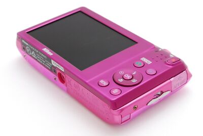 Nikon Coolpix S3600 Pink 8x Optical Zoom 20.1MP Digital Camera | eBay