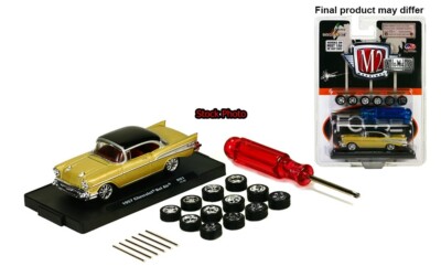 M2 Machines Auto Wheels Chip Foose 1957 Chevrolet Bel Air 57 R01