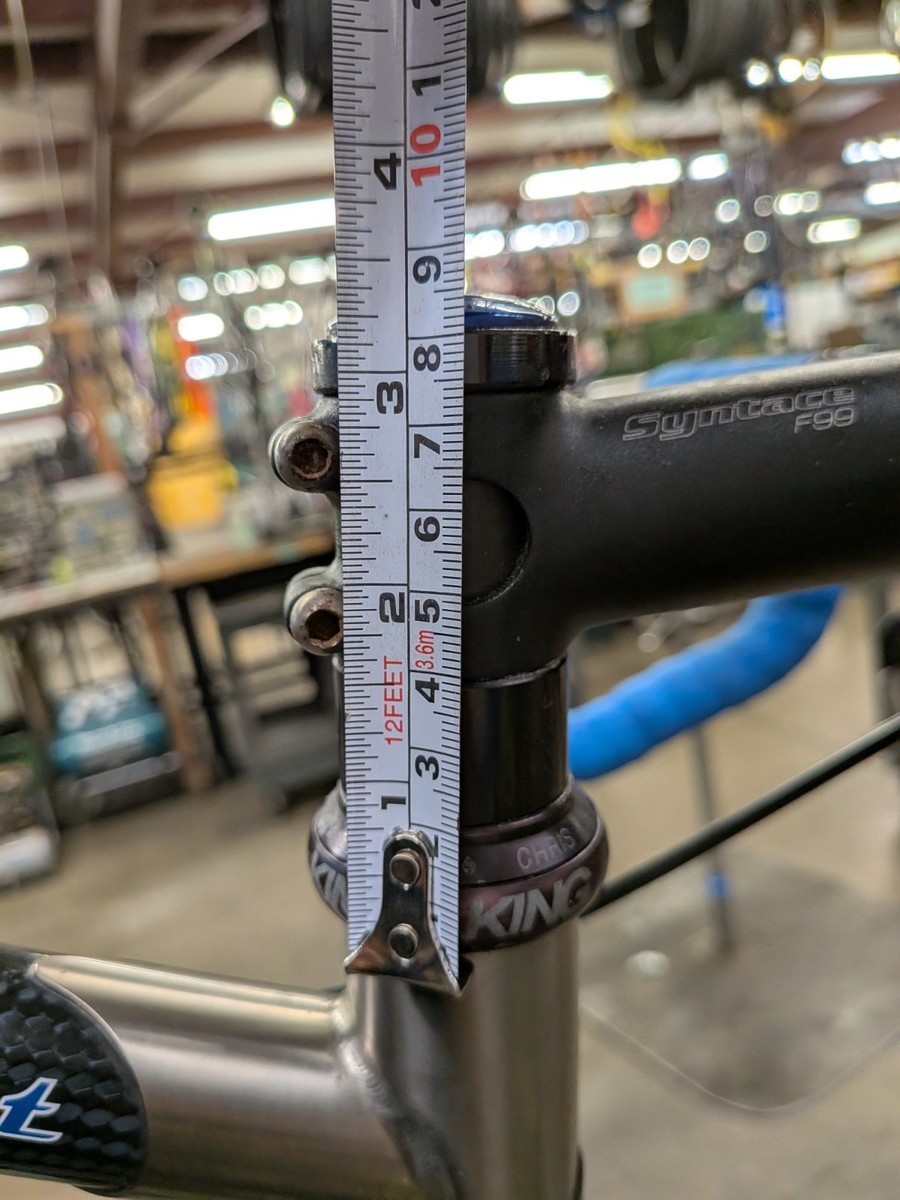 Serotta Ottrott Titanium and Carbon Road Bike 62cm Shimano Dura