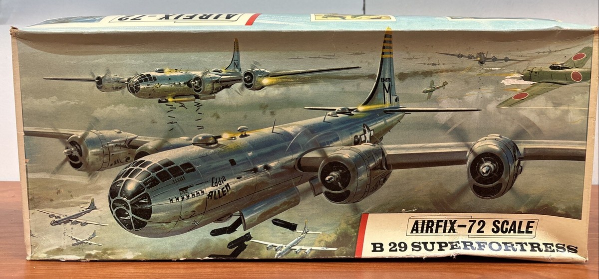 Airfix B-29 Superfortress 1:72 Model Kit 781 New Open Box Rare Kit