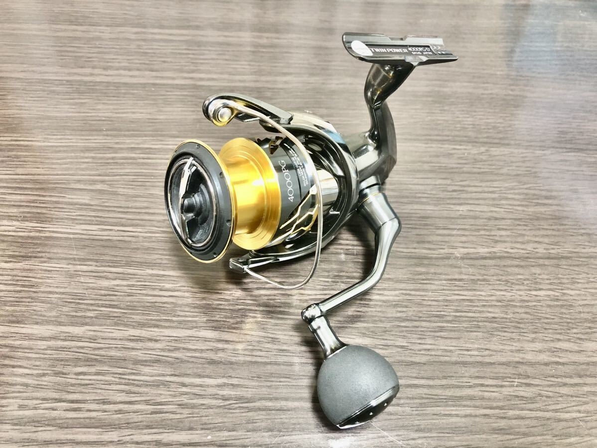 SHIMANO 20 TWIN POWER 4000PG Spinning Reel | eBay