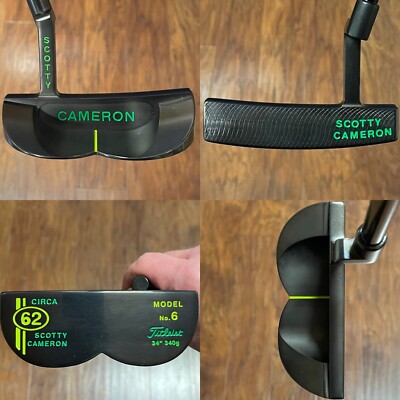 Scotty Cameron Circa 62 6 Putter - 340g - 34” - MINT - Xtreme Dark