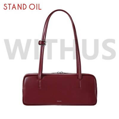 STAND OIL More Baguette Bag Red Wine Women's Shoulder Bag
