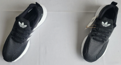 Men Size 6.5 Black White Grey Adidas Originals Swift Run 22