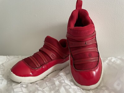 NIKE AIR JORDAN 11 RETRO LITTLE FLEX PS 'GYM RED LIL KIDS SIZE 11C