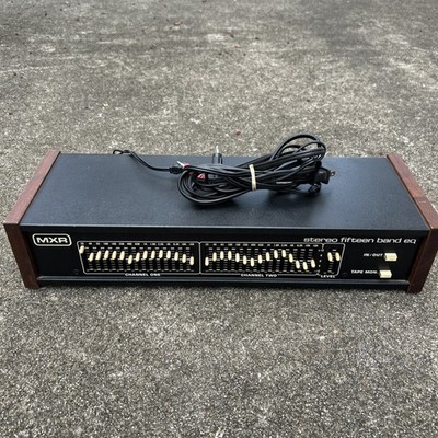 MXR Stereo Fifteen Dual 15 Band EQ, Equalizer, Model 127 | eBay