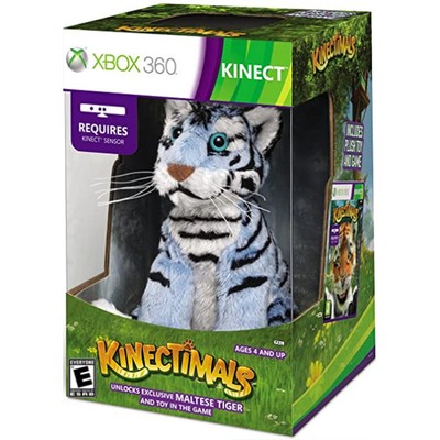 Kinectimals - Limited Edition w/ Maltese Tiger Plush [Xbox 360] | eBay