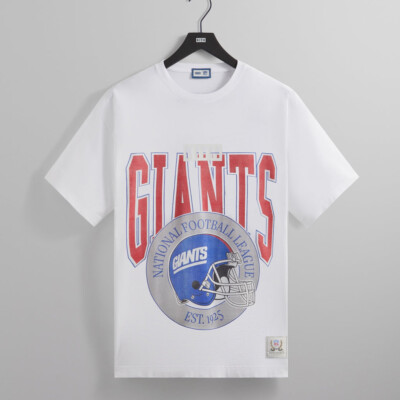 Kith for the NFL: New York Giants Football 1925 Vintage Tee White