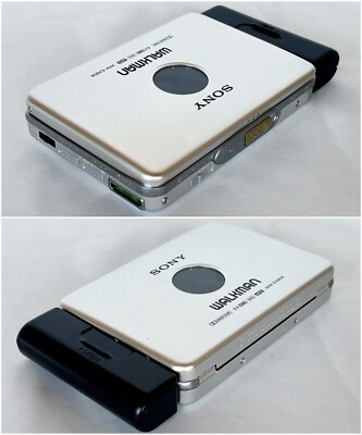 SONY WM-EX808 1993 Walkman W/Accessories Cassette Player Made in