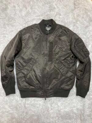 Uniqlo Jil Sander Hybrid Down Oversized MA-1 Blouson Jacket Khaki