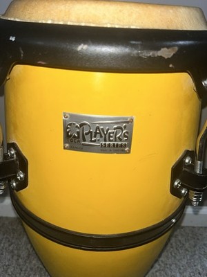 Toca Kaman Players Series Yellow Fiberglass Conga Drum - 9