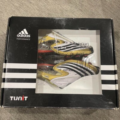 Adidas F50 2008 START Set David Villa Printed Sign with Box Rare