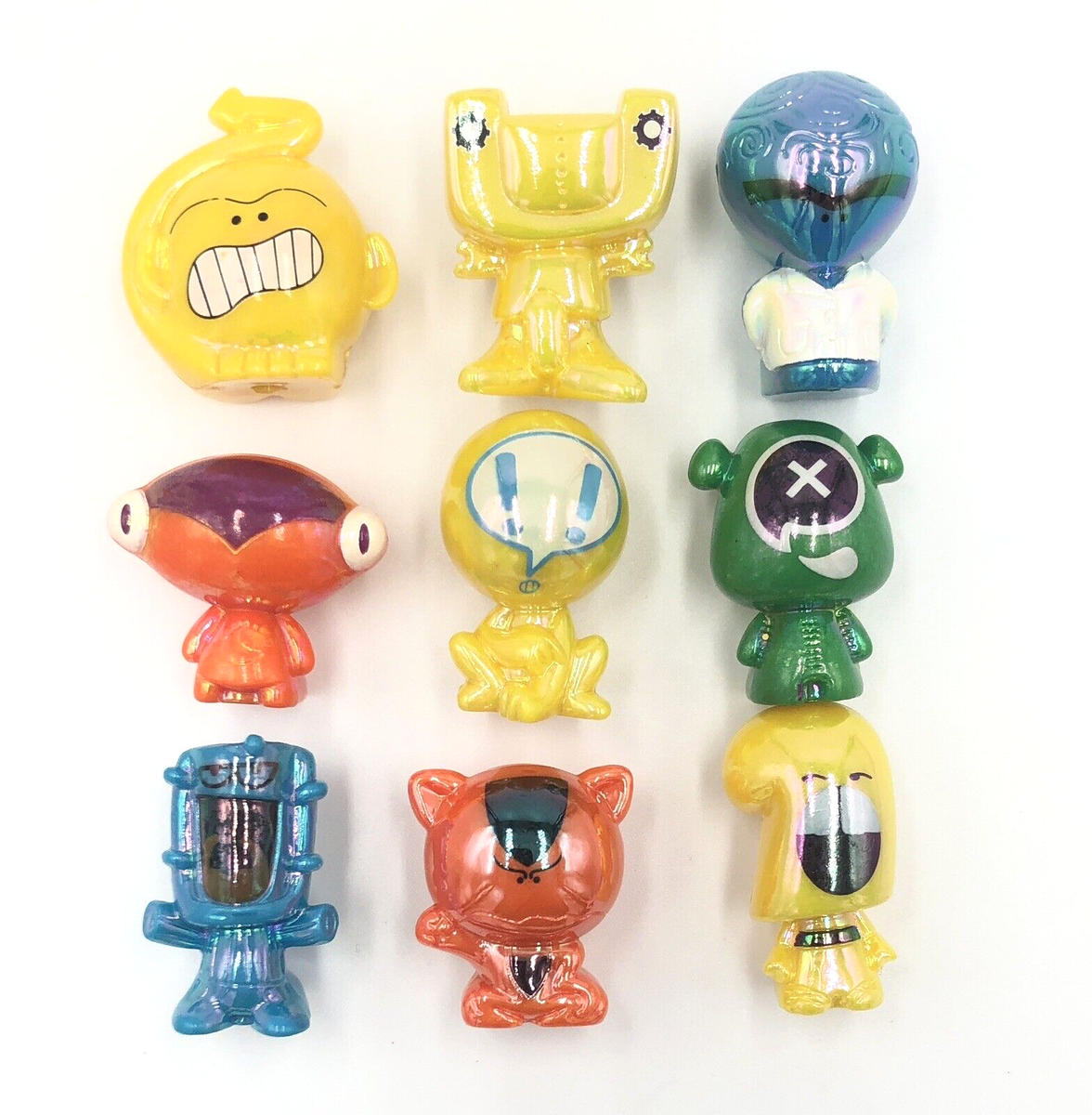 9 Rare LASER Finish Series 3 Gogos Crazy Bones 