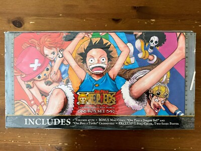 One Piece Box Set 3: Thriller Bark to New World [Volumes 47-70] | eBay