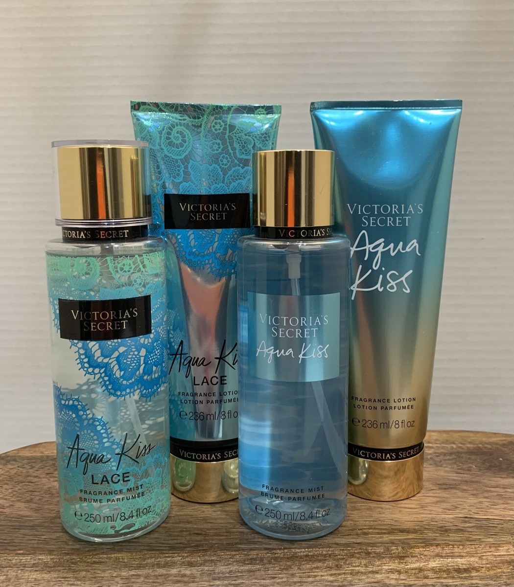 Victoria's Secret AQUA KISS LACE + AQUA KISS Fragrance Mist and
