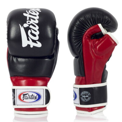 FAIRTEX FGV18 HYBRID SUPER SPARRING GRAPPLING GLOVES COMBAT MMA