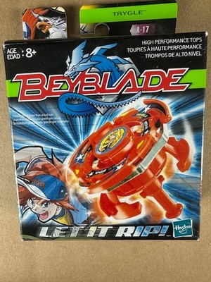 Hasbro Beyblade TRYGLE A-17 Attack Type Vintage 2002 Rare Original
