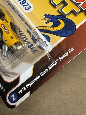 Don The Snake Prudhomme 1/64 2024 Cuda NHRA Funny Car Racing