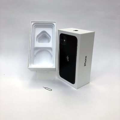 Apple iPhone 11 original box only 128GB Black | eBay