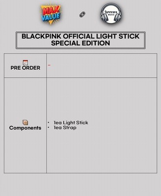 BLACKPINK OFFICIAL LIGHT STICK SPECIAL EDITION with Strap