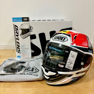 SHOEI X-Fifteen PROXY TC-10 Coior WHITE/RED SHOEI X15 Size M From