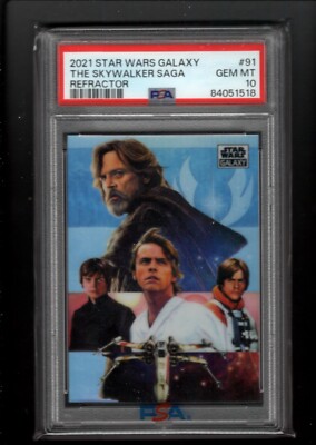 2021 Topps Star Wars Galaxy Chrome The Skywalker Saga Refractor