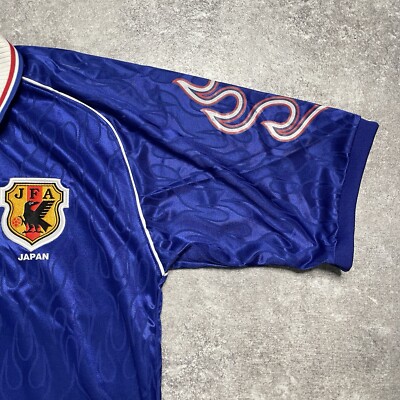 1998 Japan asics Home jersey France World Cup Made In England