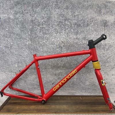 Vintage Cannondale HeadShok Fatty Frame 18 in Red USA V-Brake 26in