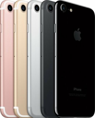 Apple iPhone 7 32GB Silver Rose Gold Jet Black - Fully Unlocked