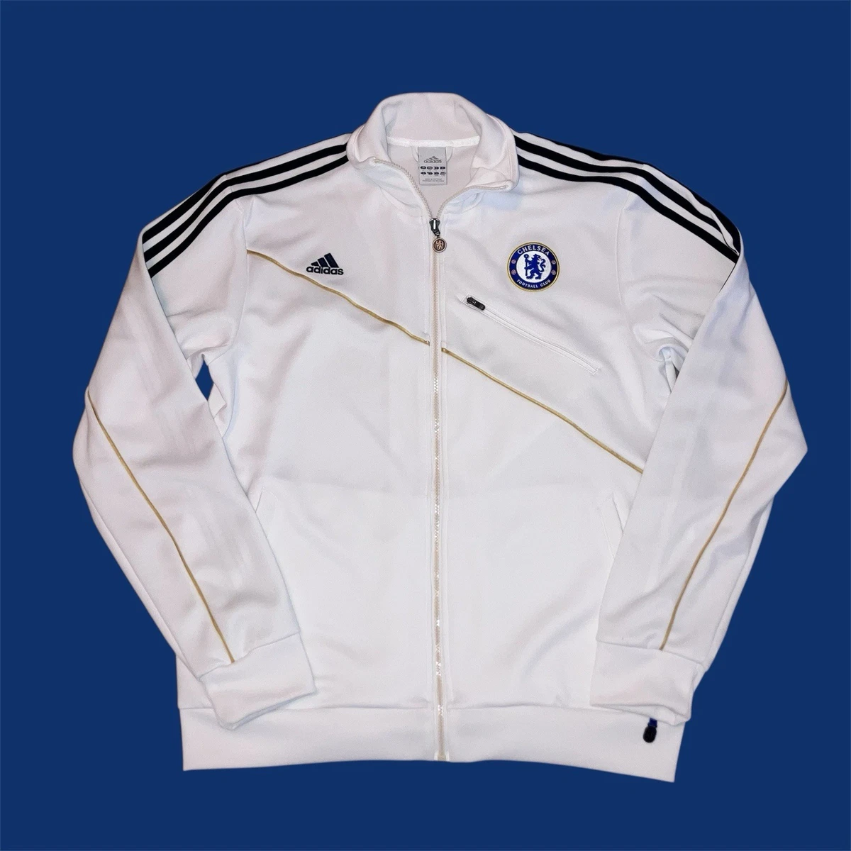 Chelsea White International Club Soccer Fan Jackets for sale | eBay