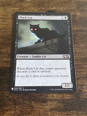 Black Cat 86/269 M15 Magic 2015 MTG Magic The Gathering D383* | eBay