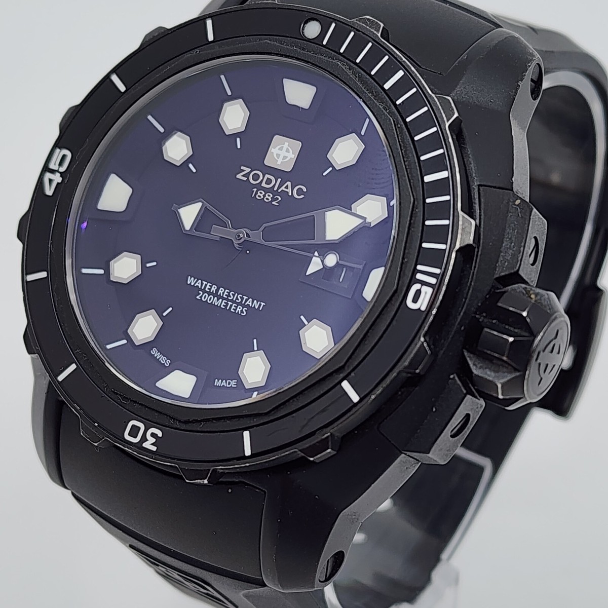 Zodiac ZMX-06 Sea Dragon 52mm Auto Black Dial 200M Limited Edition