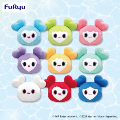 TWICE GIGO Set 3 MIVELY MINA lovely Plush cushion & Backpack Pouch