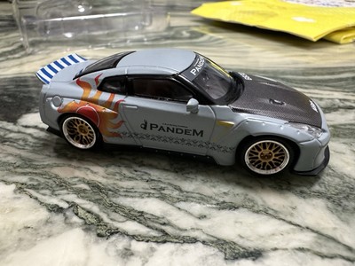 MINI GT 99 (open)Pandem Nissan GT-R (R35) Duck Tail ROCAF Malataw