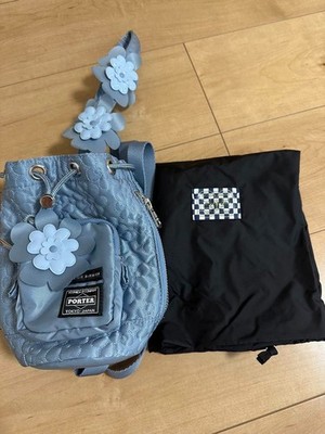 CECILIE BAHNSEN x PORTER Bonsac Mini Bag 2Way Bag Gracian Blue