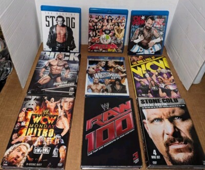 WWE WCW DVD / Blu-Ray Lot | eBay