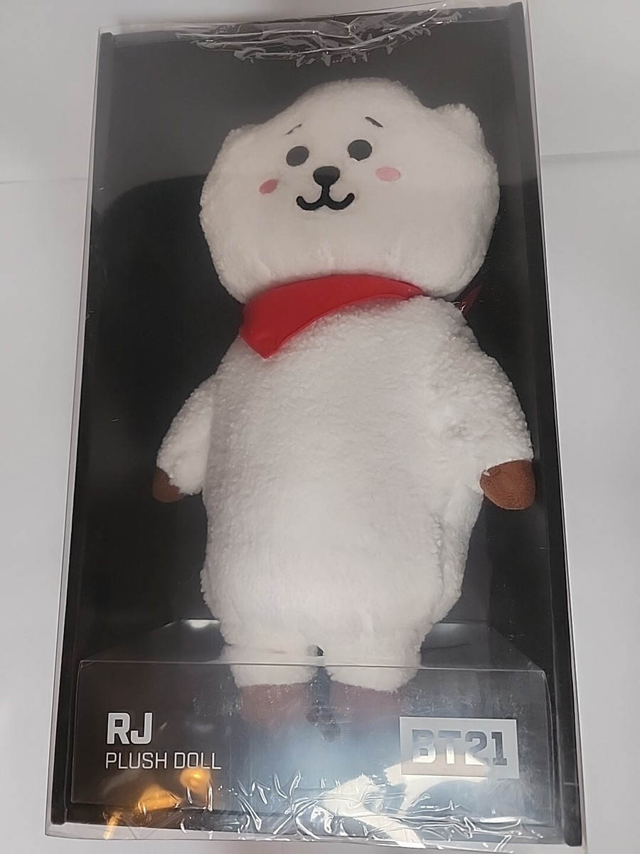 BTS BT21 RJ JIN Official K POP Standing Plush Original Unopend Box