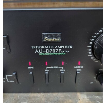 Used Sansui AU-D 707 F Extra Integrated Amplifier Completely