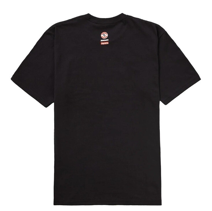 Supreme Ducati Bike Tee T-Shirt ~ Size M Black ~ New In Bag ~ Red