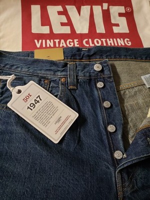 LEVI'S 1947 ® 501 xx LVC Vintage Clothing JAPANESE Red Selvedge
