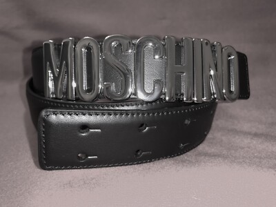 MOSCHINO クチュールブラックベルト付き キュロット イタリア製